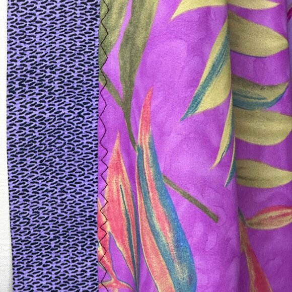 NWT Soo Hoo Artist Made Scarf Kimono Wrap Shawl Original Unique Vibrant Flowy - Picture 7 of 8